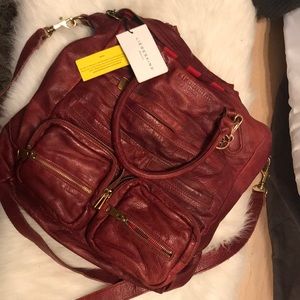 Liebeskind brick red bag